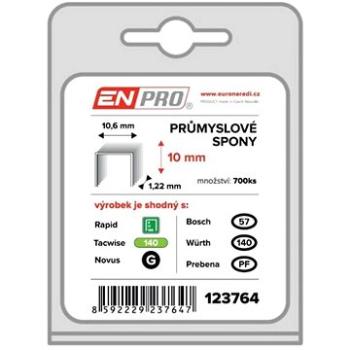 Spony PROFI, 345/10 mm, 700 ks, blistr, ENPRO (123764)