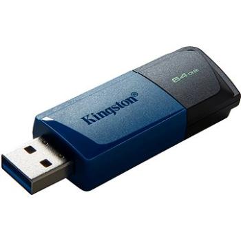 Kingston DataTraveler Exodia M 64 GB, čierno-modrá (DTXM/64GB)