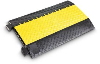 DEFENDER by Adam Hall káblový mostík 85301 termoplastický polyuretan (TPU) čierna, žltá Kanálov: 4 870 mm Množstvo: 1 ks