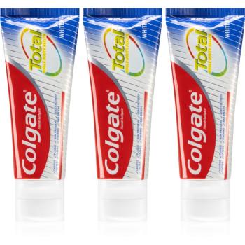 Colgate Total Whitening bieliaca zubná pasta 3 x 75 ml