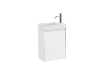 Kúpeľňová skrinka s umývadlom Roca ONA 45x64,5x26 cm biela mat ONA451DBM