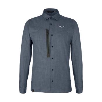 Salewa  Koszula  Fanes Wool Dry M L/S SRT 27762-3988  Košele s dlhým rukávom Šedá