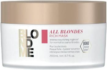 Schwarzkopf Professional Vyživujúci maska pre normálnu a silné blond vlasy All Blonde s (Rich Mask) 200 ml