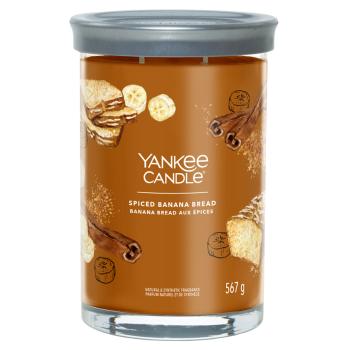 YANKEE CANDLE Signature Tumbler veľký Spiced Banana Bread 567 g