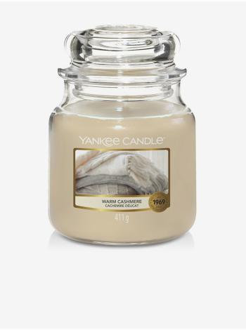 Vonná sviečka Yankee Candle Warm Cashmere (Classic stredná)