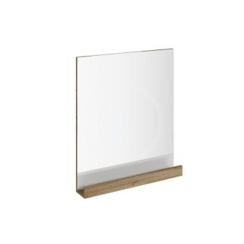 RAVAK - 10° Zrkadlo 650 mm x 110 mmx750 mm – farba tmavý orech X000000853