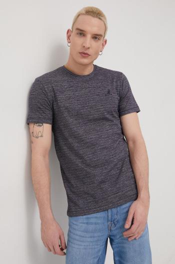 Bavlnené tričko Only & Sons tmavomodrá farba, vzorované