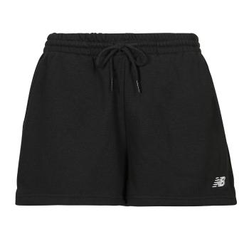 New Balance  FRENCH TERRY SHORT  Šortky/Bermudy Čierna