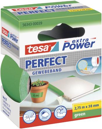 tesa PERFECT 56343-00039-03 páska so skleným vláknom tesa® Extra Power zelená (d x š) 2.75 m x 38 mm 1 ks