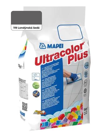 Škárovacia hmota Mapei Ultracolor Plus Londýnska šedá 5 kg CG2WA MAPU119