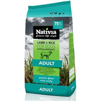Nativia Adult lamb & rice 3 kg (8595045402510)