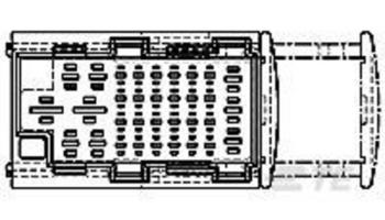 TE Connectivity Timer - ConnectorsTimer - Connectors 2-963291-1 AMP