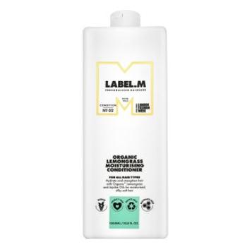 Label.M Organic Lemongrass Moisturising Conditioner kondicionér pre hydratáciu vlasov 1000 ml