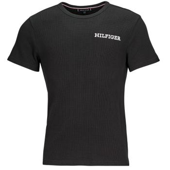 Tommy Hilfiger  SS TEE  Tričká s krátkym rukávom Čierna