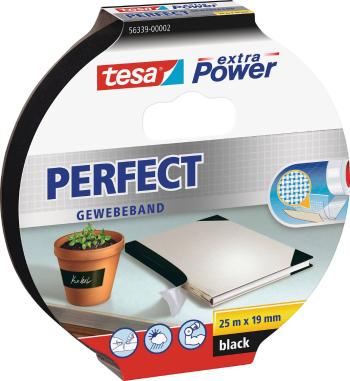 tesa PERFECT 56339-00002-01 páska so skleným vláknom tesa® Extra Power čierna (d x š) 25 m x 19 mm 1 ks