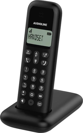 Audioline D285 DECT mobilná časť čierna