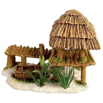 Zolux Dekorácia bambusový domček Nano 11 × 7,5 × 9,5 cm (3336028551413)