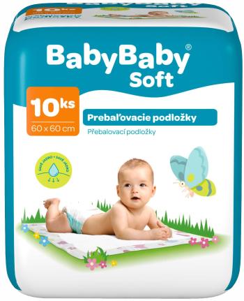 BabyBaby Soft Podložky na prebaľovanie, 10 ks