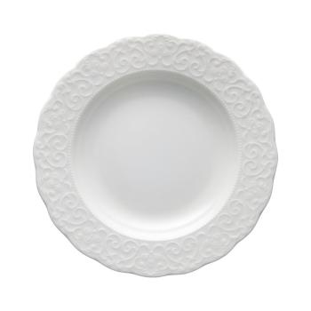 Biely porcelánový tanier Brandani Gran Gala, ⌀ 22 cm