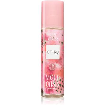 C-THRU Mood Oasis Rose Caress osviežujúci telový sprej pre ženy 200 ml