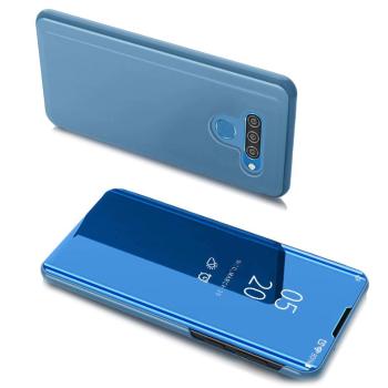 IZMAEL LG K51S Puzdro Clear View  KP8832 modrá