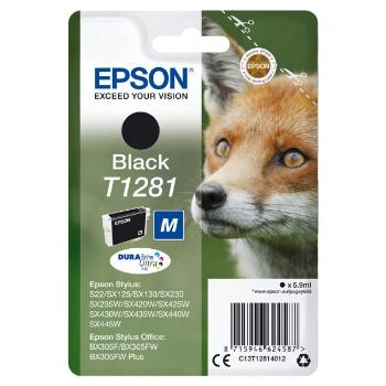 EPSON T1281 (C13T12814022) - originálna cartridge, čierna, 5,9ml