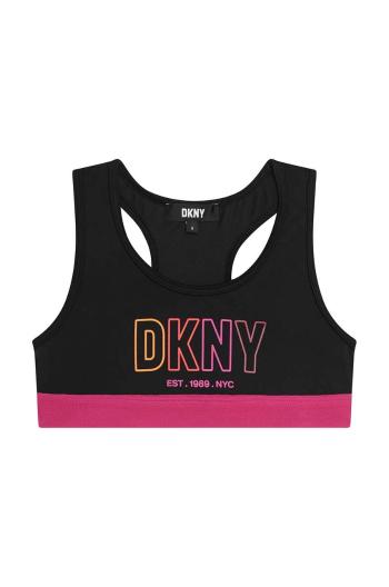 Detské plavky Dkny čierna farba