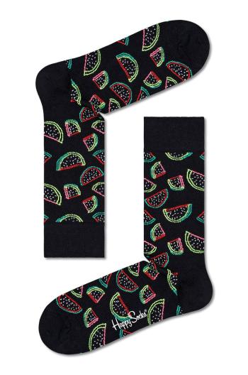 Ponožky Happy Socks Watermelon pánske, čierna farba