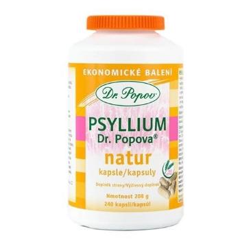 DR. POPOV Psyllium 240 kapsúl