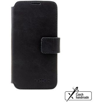 FIXED ProFit z pravej hovädzej kože na Apple iPhone 14 Pro čierne (FIXPFIT2-930-BK)