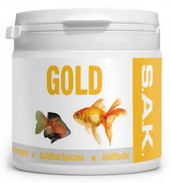 SAK gold krmivo pre akváriové ryby, veľkosť 2 - 150ml