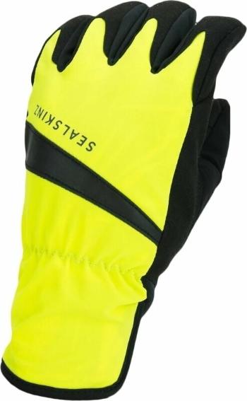 Sealskinz Waterproof All Weather Cycle Glove Neon Yellow/Black M Cyklistické rukavice