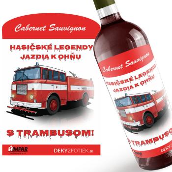 Víno Hasičské legendy – Trambus (Druh Vína: Červené víno)