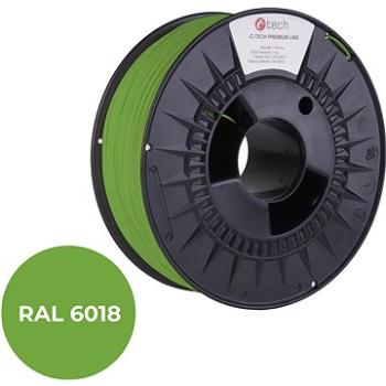 C-TECH filament PREMIUM LINE PLA zelenožltá RAL6018 (3DF-P-PLA1.75-6018)