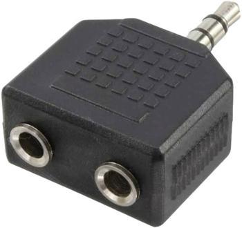 LogiLink CA1002  jack audio adaptér  čierna