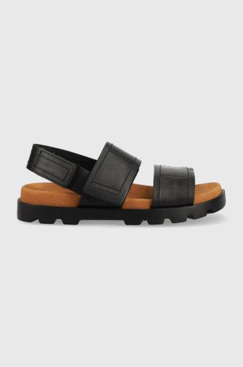 Kožené sandále Camper Brutus Sandal dámske, čierna farba, K201323.008
