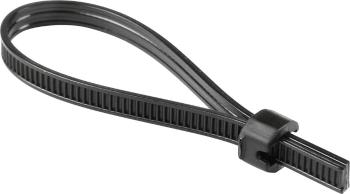 HellermannTyton Strap Black ATS3080-PA66HIRHSUV-BK zamykací pásmo  102-66110 Priemer káblového zväzku (rozsah) 80 mm (ma