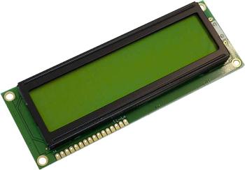 Display Elektronik LCD displej   žltozelená 16 x 2 Pixel (š x v x h) 122 x 44 x 11.1 mm DEM16215SYH-LY