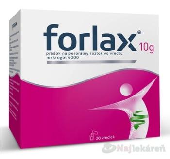 FORLAX 10 g 20 vreciek