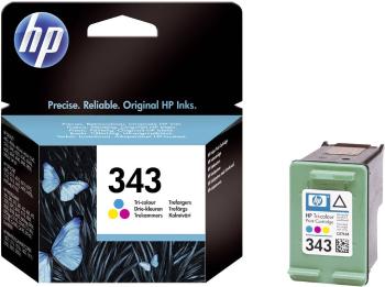 HP Ink cartridge 343 originál  zelenomodrá, purpurová, žltá C8766EE náplň do tlačiarne