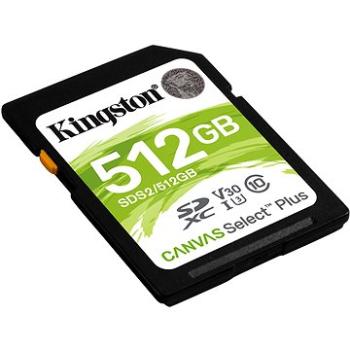 Kingston Canvas Select Plus SDXC 512GB Class 10 UHS-I (SDS2/512GB)