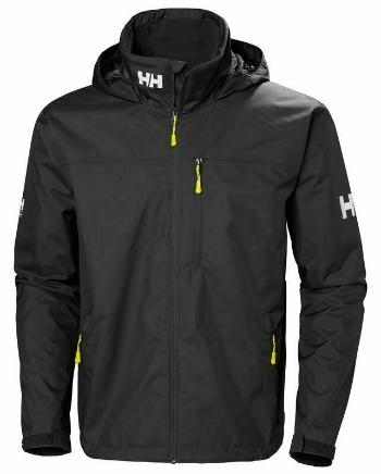 Helly Hansen Crew Hooded Jachtárska bunda Black S