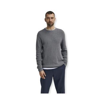 Selected  Noos Rocks Knit L/S - Medium Grey Melange  Svetre Šedá