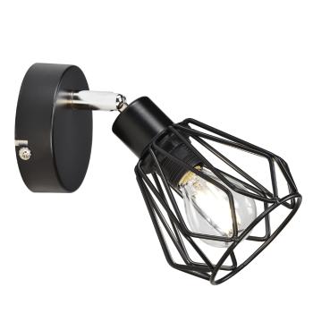 Nástenná lampa OKIRA TYP 2 Tempo Kondela Černá