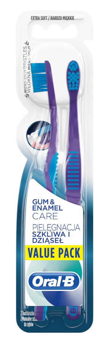 Oral-B Zubná kefka Gum&Enamel Extra Soft 2 ks