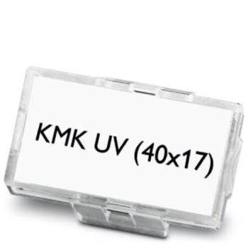 Phoenix Contact 1014109 KMK UV (40X17) držiak označenie Druh montáže: káblové spony  priehľadná  50 ks
