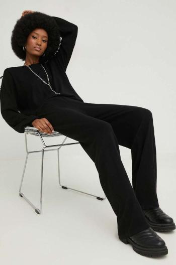 Súprava svetra a nohavíc Answear Lab dámsky, čierna farba