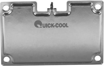QuickCool QHD-46004 3D Heat Diffuser vŕtané otvory   (d x š x v) 106 x 70 x 3 mm