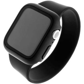 FIXED Pure+ s temperovaným sklom na Apple Watch 44 mm čierne (FIXPUW+-434-BK)
