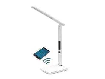 Lampa stolná IMMAX Kingfisher 08966L USB s bezdrôtovým nabíjaním Qi